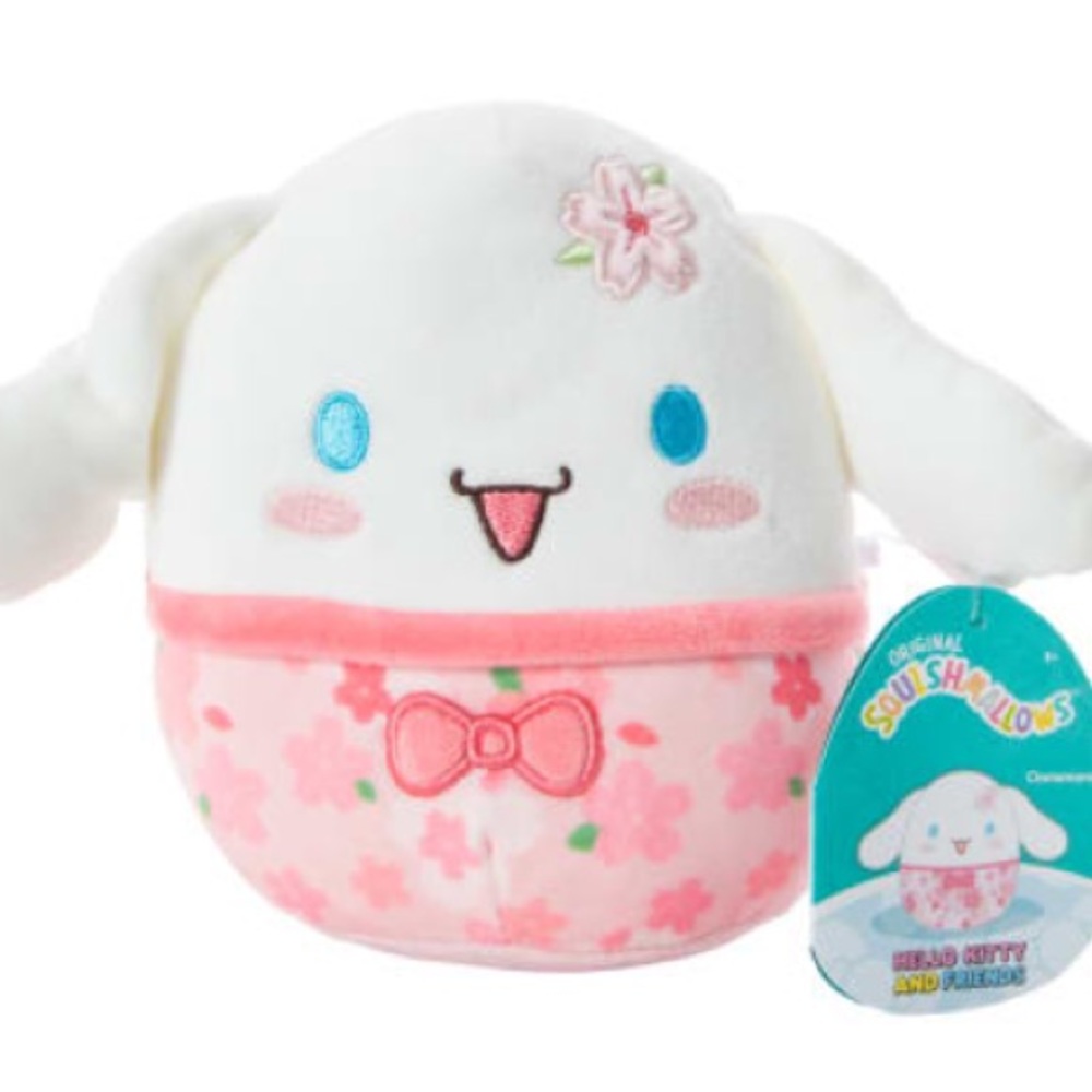 Sanrio Cinnamoroll Hello Kitty Squishmallows 6.5"